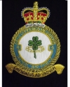 Medium Embroidered Badge - 4 Field Communications Squadron